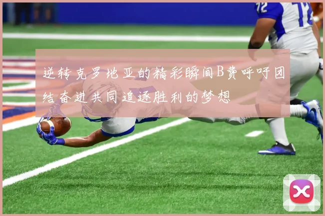 逆转克罗地亚的精彩瞬间B费呼吁团结奋进共同追逐胜利的梦想